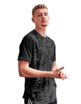 Custom Black Dragon Football Jersey