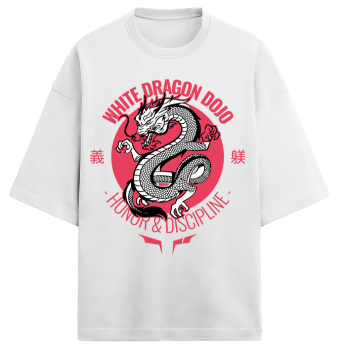 Ultras - Dojo Dragon Unisex Terry Oversized T-Shirt