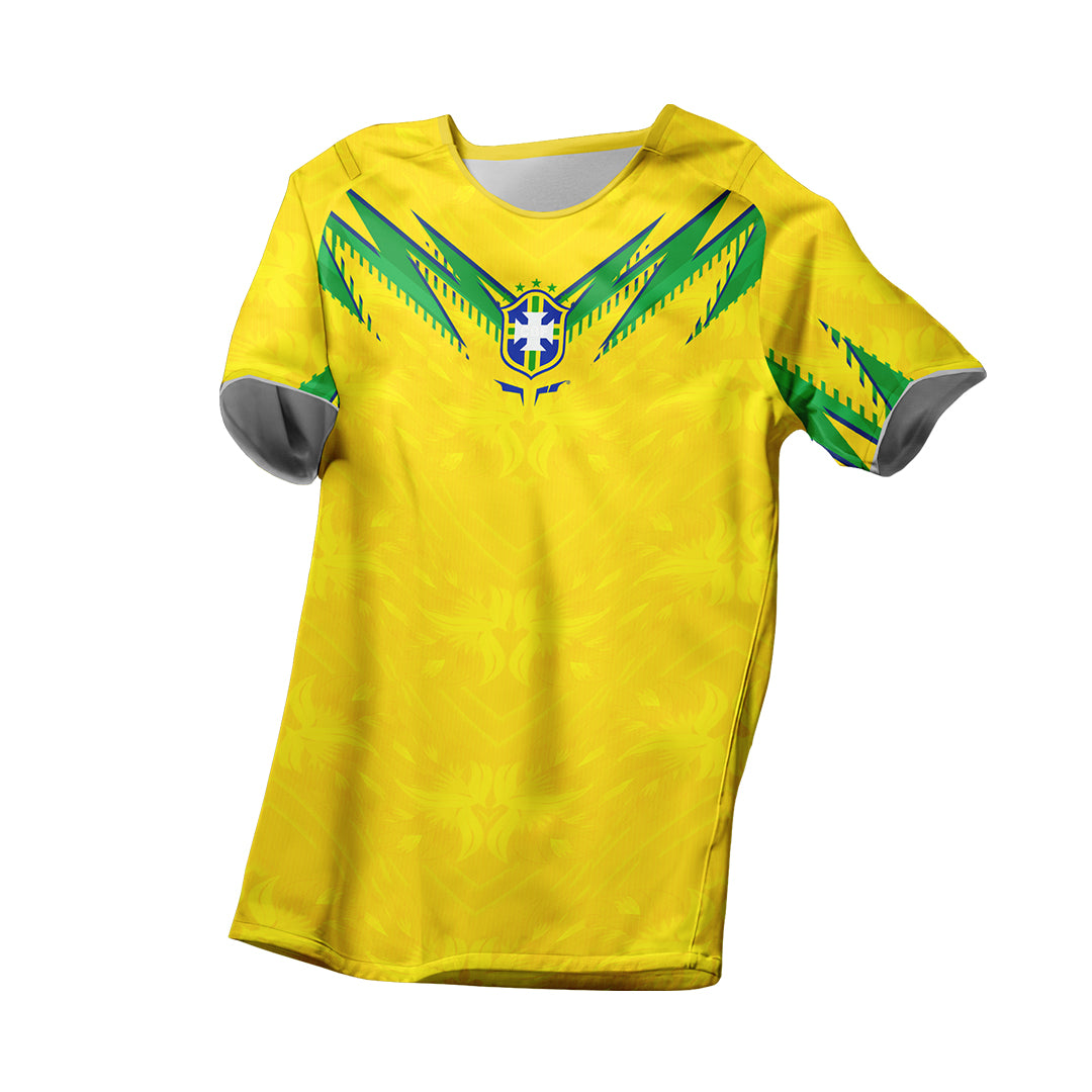 Brazil Home Football Jersey FIFA Concept Edition