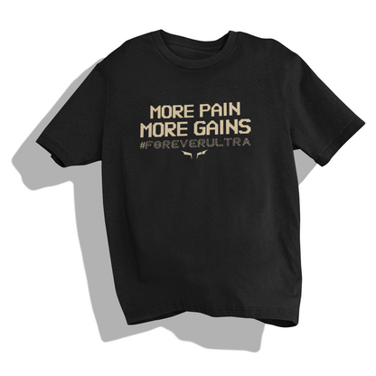More Pain More Gains Gym T-shirt